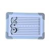Double-Sided Magnetic Music Staff Whiteboard High Low Notes Teaching Aid Mini Dry Erase Board Students Teachers Music Classroom Supplies