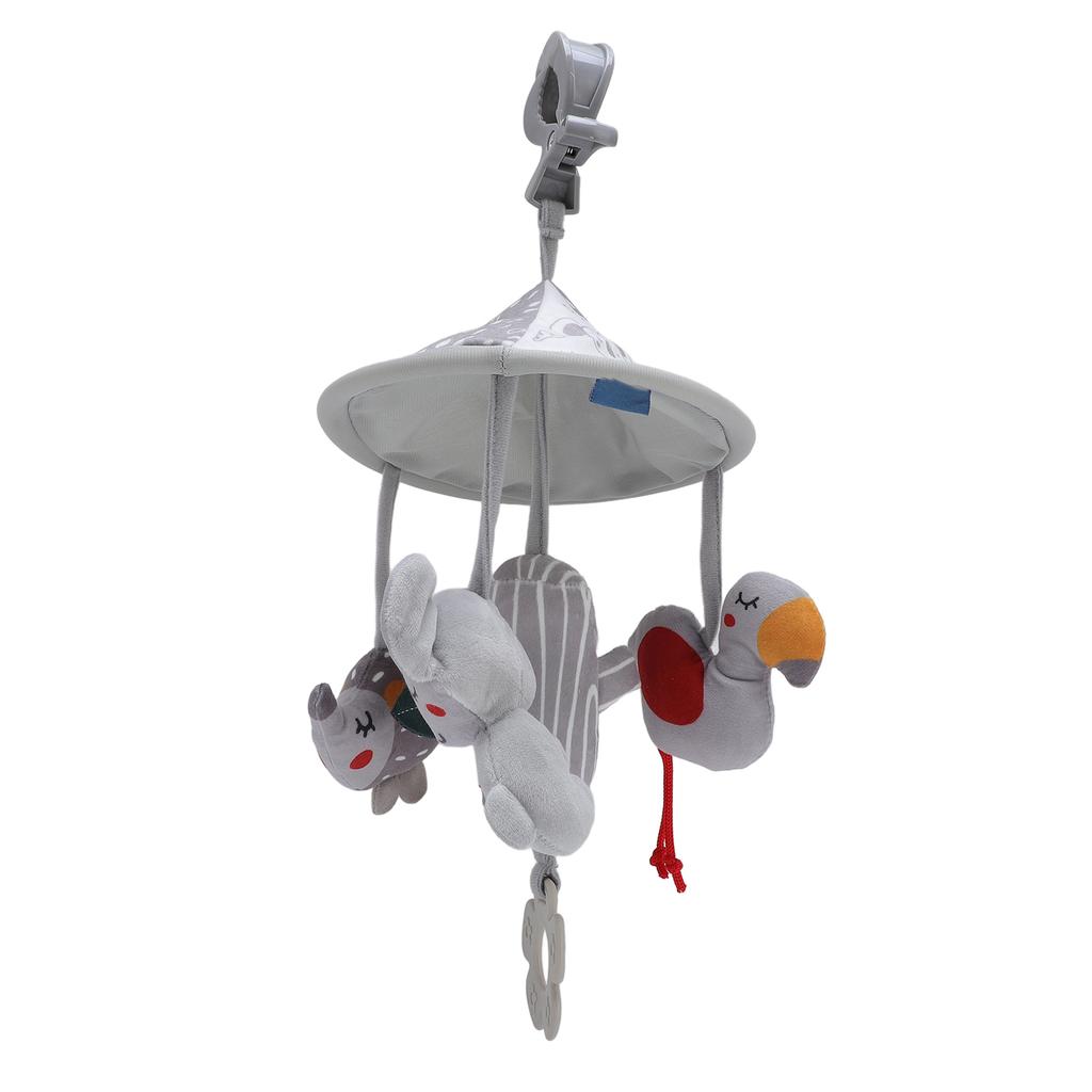 Baby Crib Mobile Soft and Comfortable Nordic Style Plush Baby Crib Hanging Rotating Toys for Indoor