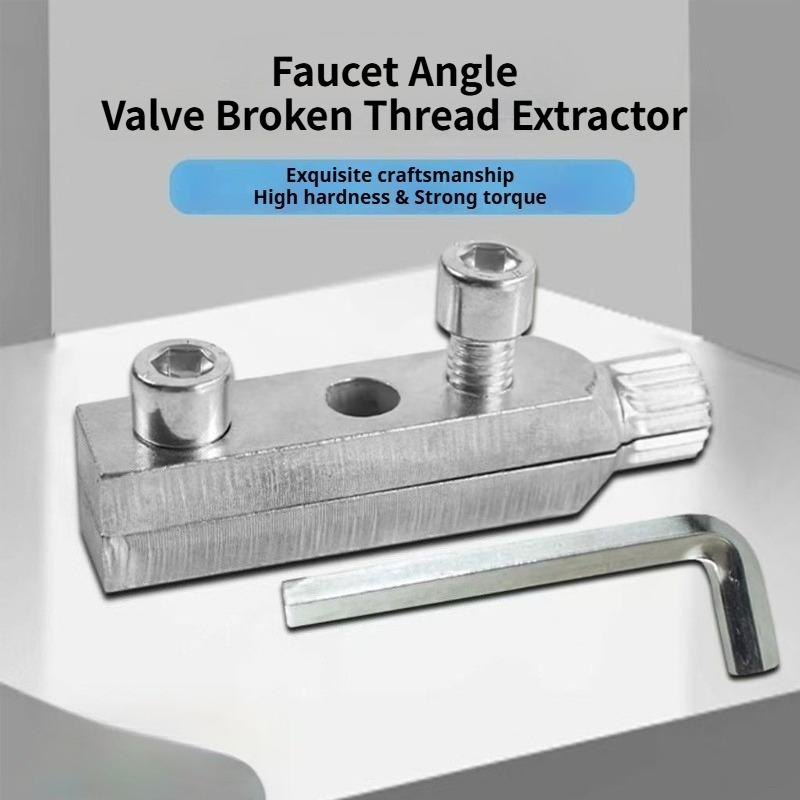 Faucet & Angle Valve Broken Screw Extractor, Multi Specification Wire Extractor,  Screw Rever Angle Valmove Repair Tools