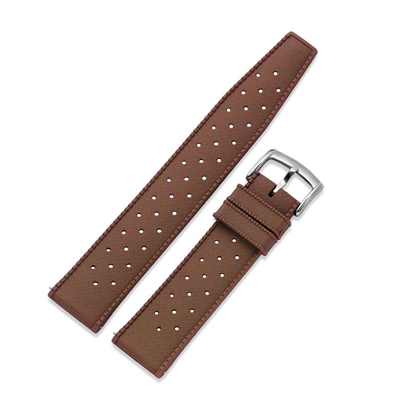 Classics Tropical Silicone Strap 20mm 22mm Watch Band for Seiko for Oris Watch Replacement Watch Bracelet Men Lady Wrist Belt