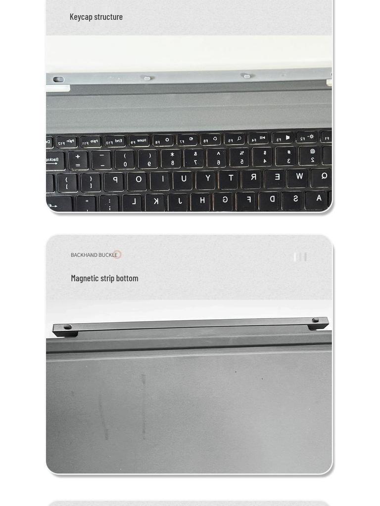 Dell 7320/K19M Backlit Wireless Keyboard Cover with Touchpad for Tablets
