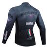 2026 Tour de Italia D'ITALIA Maillot de Ciclismo Premium Anti-UV Sudadera de Manga Larga Traje de Ciclismo Otoño Secado Rápido Uniforme de Carrera
