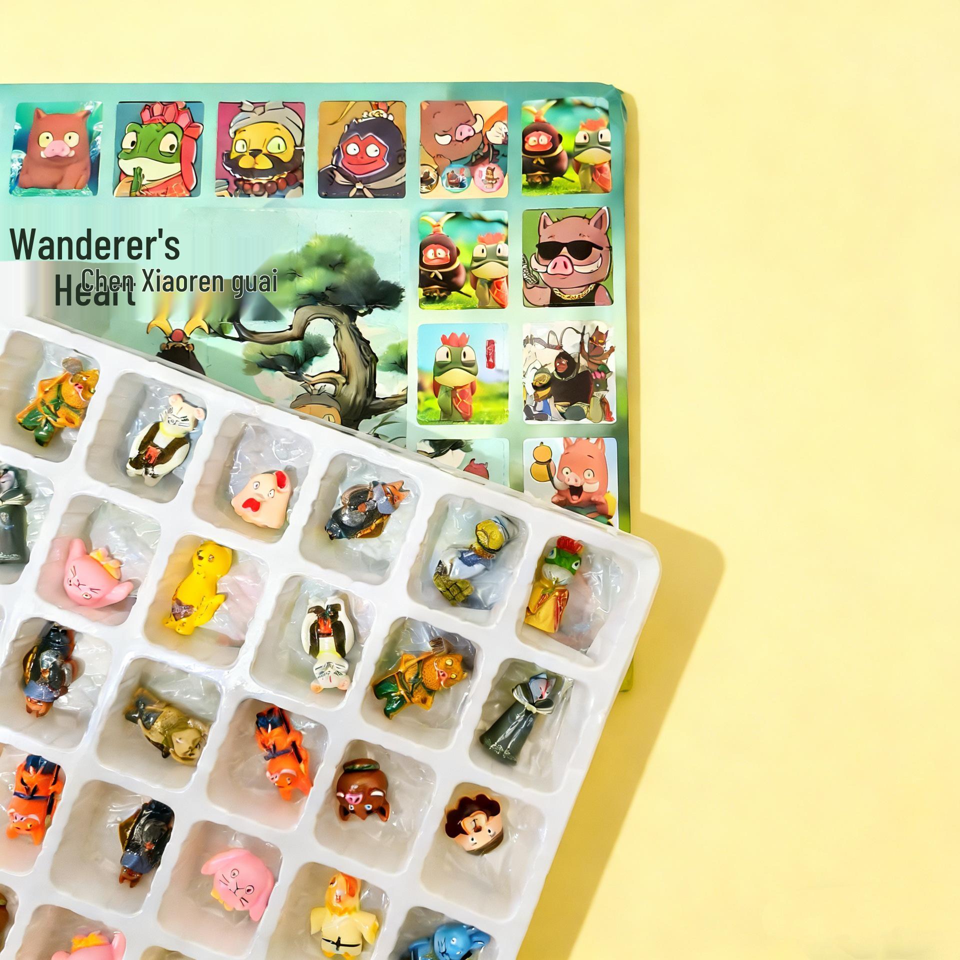 Игрушки-сюрпризы «Маленький монстр горы Ланглан» - Популярная полимерная игрушка для детей