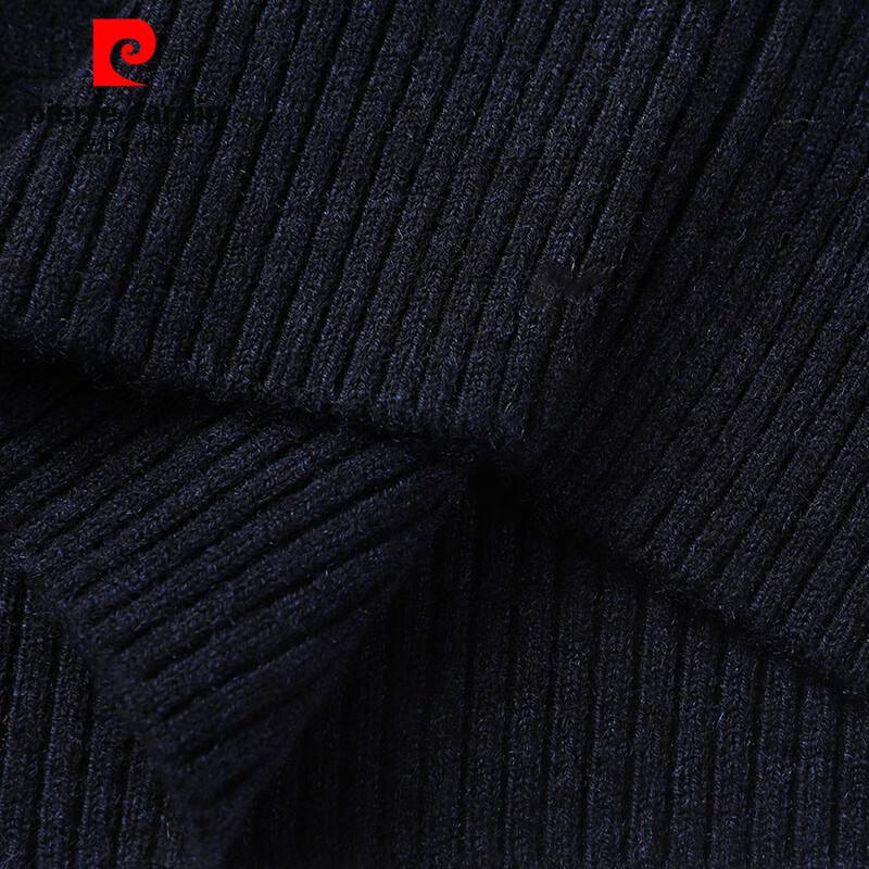 Pierre Cardin Men's 100% Pure Wool Polo Collar Sweater