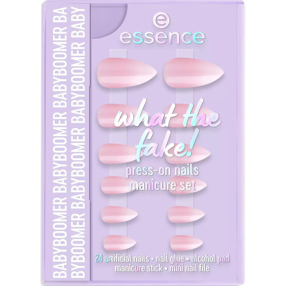 Essence Manicure Kit What the Fake! Press-On Nails -