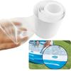 1 rotolo di kit di toppe di riparazione in TPU, toppe di riparazione professionali per giocattoli gonfiabili, piscine, tende, materassini ad aria, impermeabili