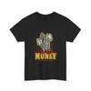 Money Prayer Hands T-Shirt | Skeleton Hands, Cash Stack, Hustle Graphic T-Shirt