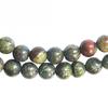 Thread of 85 Round Beads 4mm 4mm In Dragon Blood Jasper - Dragon Blood