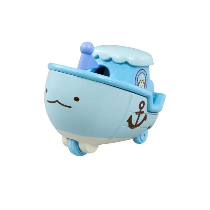 TAKARA TOMY Tomica Dream Tomica No. 167 Sumikkogurashi Dream Boat Lizard Miniature Car Toy for Ages 3 and Up