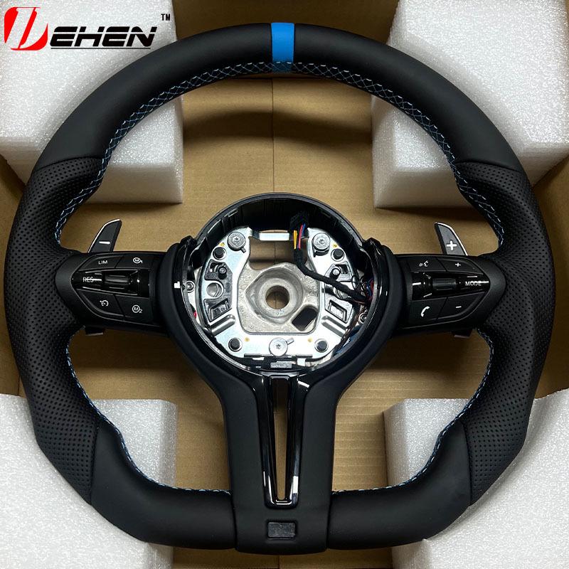 Compatible Steering Wheel Cover for BMW Models: X1 To X6, M3, M5, F10, F15, F30, X3, E70, E60, E90