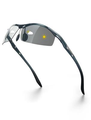Polaryzacyjne Okulary Sportowe z Fotochromowymi Soczewkami UV Zaprojektowane dla Odpowiednie dla Gór i Golfa Soczewki H.Nest, Ochrona, Ultralekkie, Azjatów,