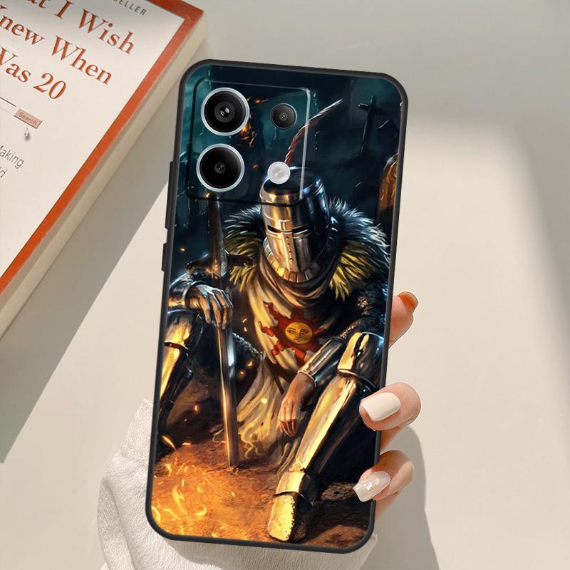 Praise the Sun Dark Souls Funda For Xiaomi Redmi Note 14 13 12 10 11 15 Pro Plus Case For Redmi 15C 10C 12C 13C 14C 15