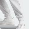 Adidas Originals Logo Loose Fit Cuffed Knit Joggers Women Light-Gray II5600