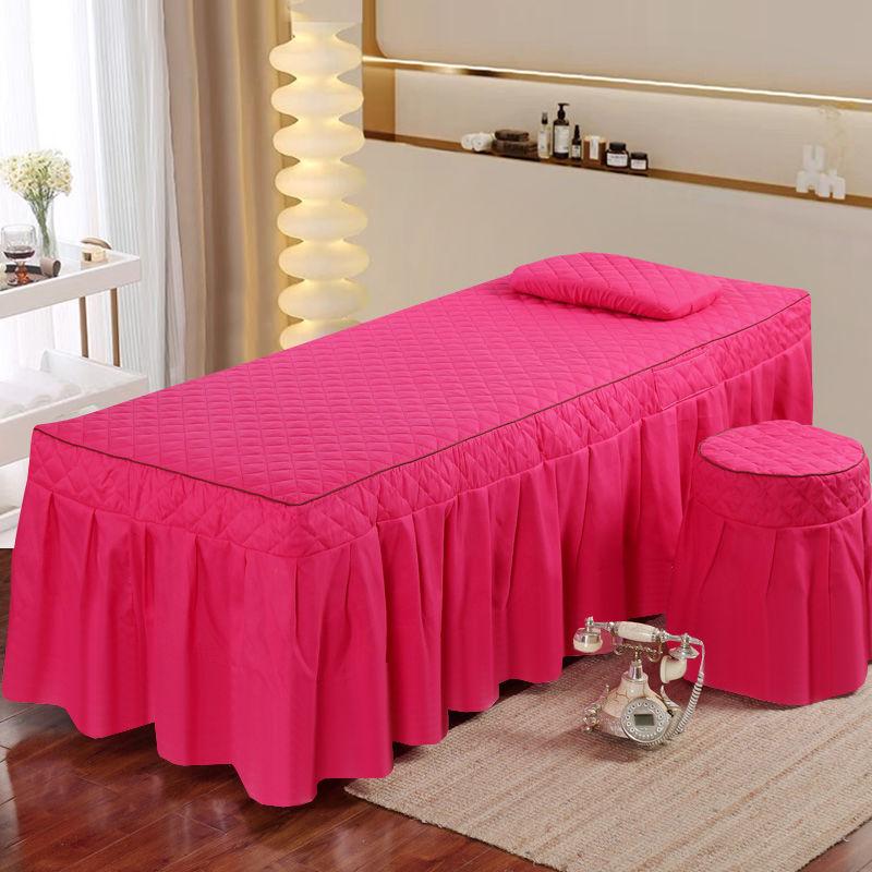 Beauty with Holes Bed Cover Single Piece Beauty Salon Therapy Massage Special Bedclothes Thickened  All-season Use Bedspread
