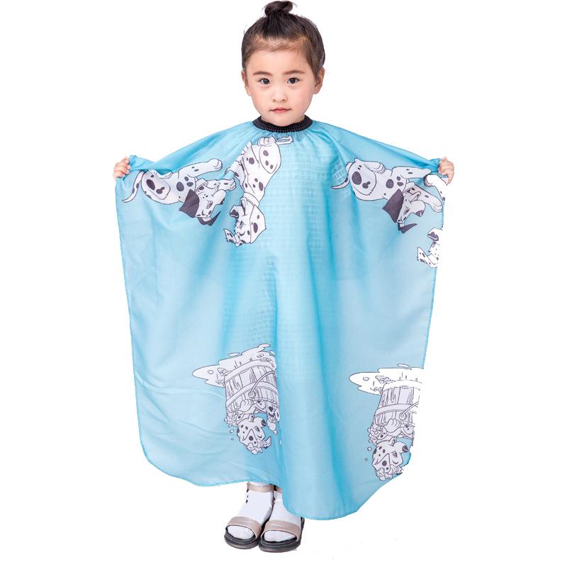 Haircut Salon Hairdressing Cape for Kids Child Styling Polyester Smock Cover Waterproof Shampoo & Cutting Household Gown Apron