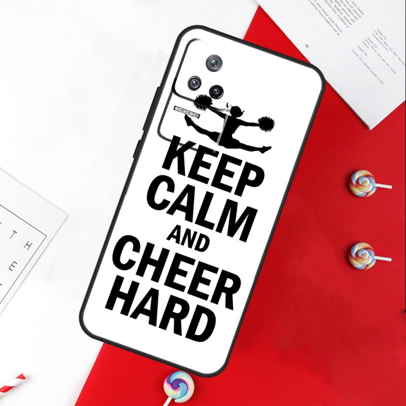 Cheerleader Cheer Bow Quote Cover For Xiaomi 15 Ultra 13 14 11T 12T 13T 14T Pro POCO X7 Pro X3 X5 X6 M6 F5 F6 Pro Case