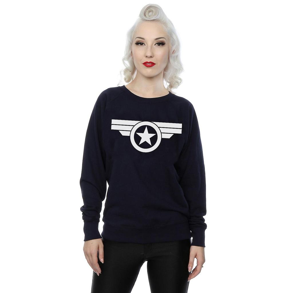 Captain America Womens/Ladies Super Soldier Sweatshirt