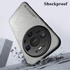 KEYSION Luxury Retro PU Leather Case for Huawei Mate 80 Pro Soft Silicone+PC Shockproof Phone Back Cover for Huawei Mate 80 Pro