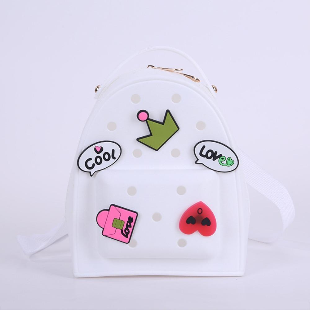 Creative DIY EVA Bogg Backpack Sandproof Summer Hole Beach Bag Shouldbag Portable Travel Storage Bag Gif for Kids