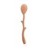 Branch Shape Long Handle Flatware Cooking Tableware Wooden Spoon Soup Spoon Kitchen Utensil Stirring Spoon
