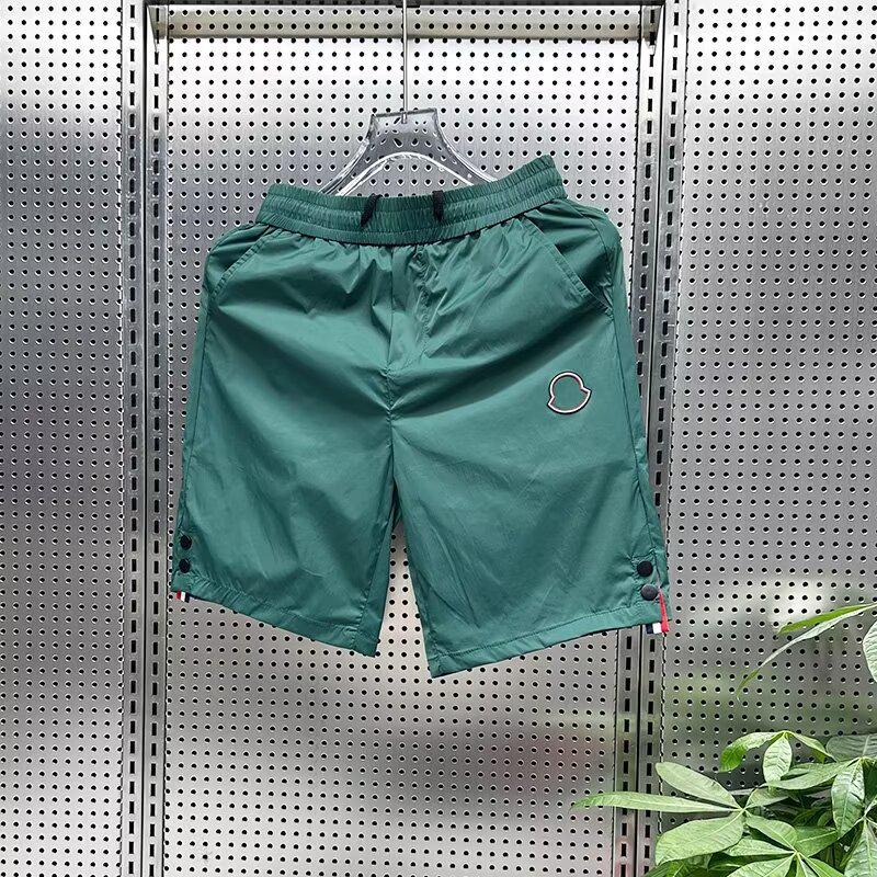 Men's Ultra-Thin Ice Silk Mid-Length Quick-Dry Shorts - Breathable and Trendy Summer Wear