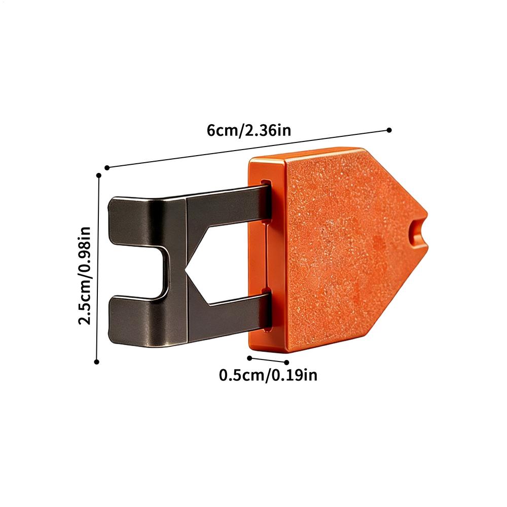 

Rope Anchoring Hook Fixation Accessories Carpentry Tools Rope Fastening Tool for Home Improvement Renovation Projects Drywall помаранчевий