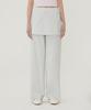 COVERNAT WOMAN Cotton Skirt Layered Pants Sky Blue