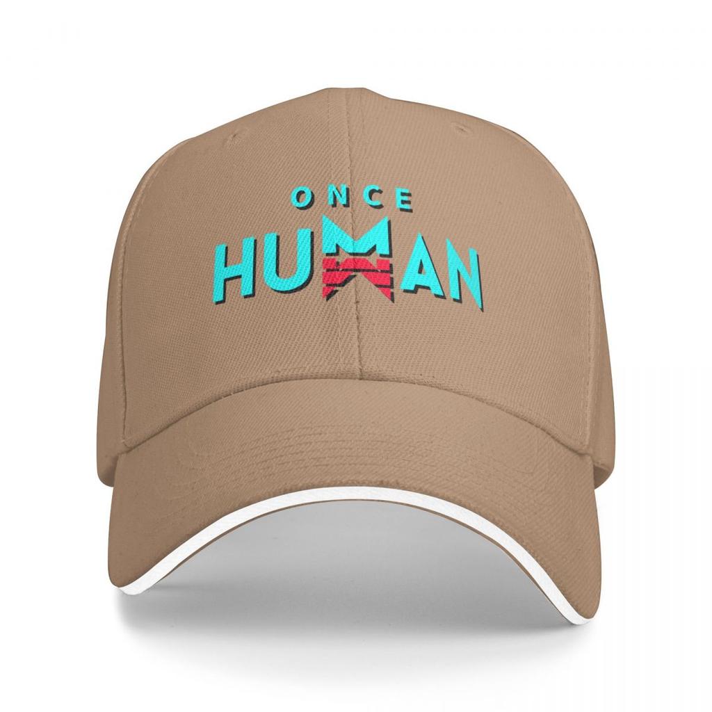 Once Human Logo + Baseball Cap New In The Hat Fishing Cap Elegant Women's Hats Men's