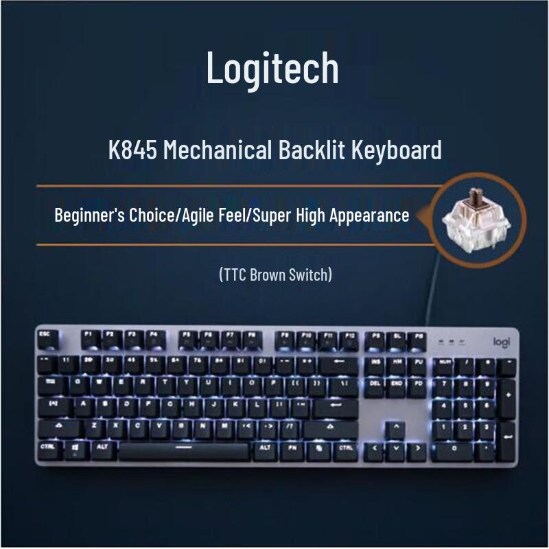 Logitech G K845 Wired Mechanical Keyboard