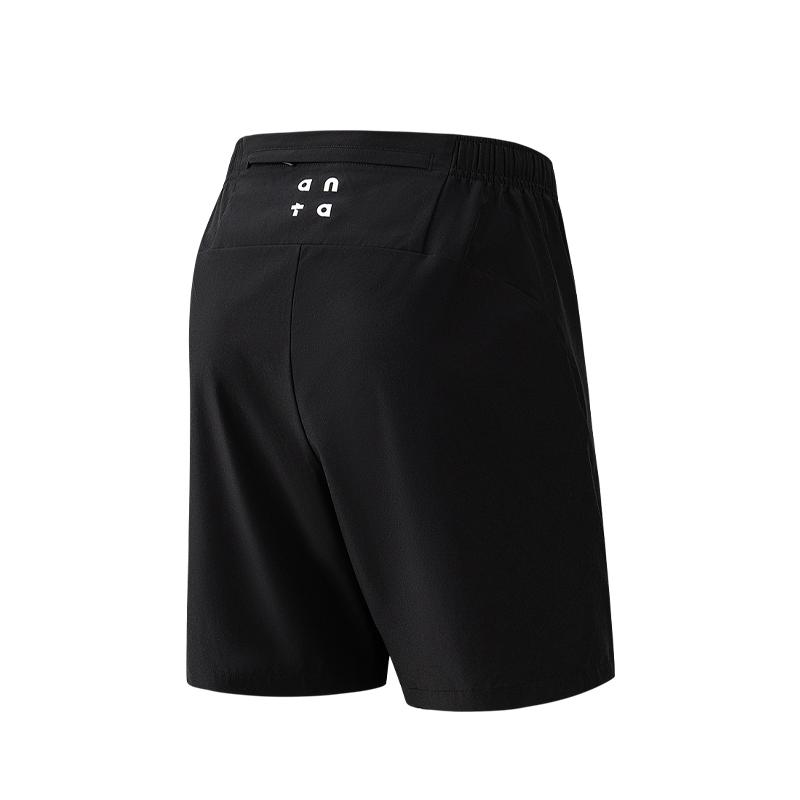 Anta Woven Summer Casual Shorts Men Shorts Basic-Black 952625506-2