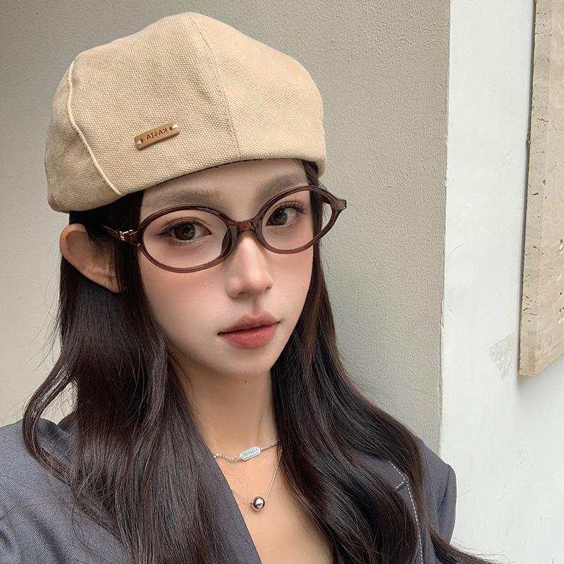 Autumn and Winter New Style British Retro Ins Small Label Reverse Beret Korean Style Casual Fashion Versatile Painter