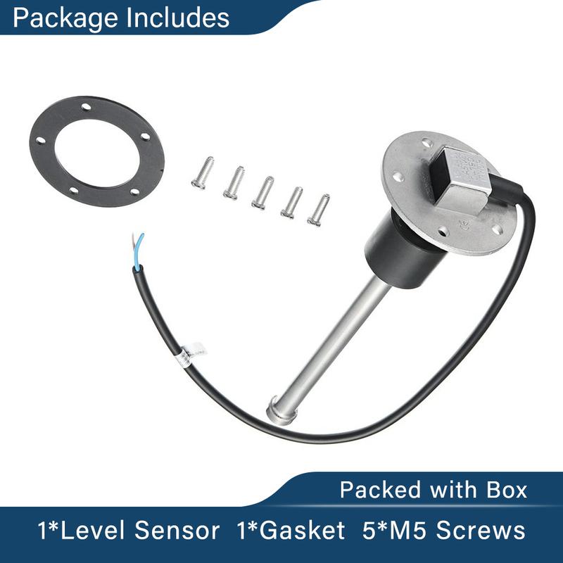 Universal Fuel Water Level Sensor Sender 150mm 175mm 200mm 225mm 385mm 0-190ohm 240-33ohm Standard 5 Hole Assembly Customized