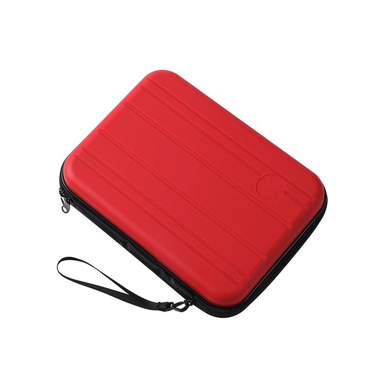 

Korean Niche Mini Handheld Makeup Suitcase - Trendy Small Luggage Storage Box 8-inch красный