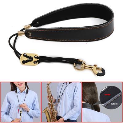 Popruh na saxofon Halter Neck Klarinet Dospělí Děti Alto Tenor Šňůrka Sling