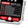Steckdosentester Elektrischer Wandstecker Fehlerstromschutzschalter-Finder Phasenprüfer Detektor Schwarz