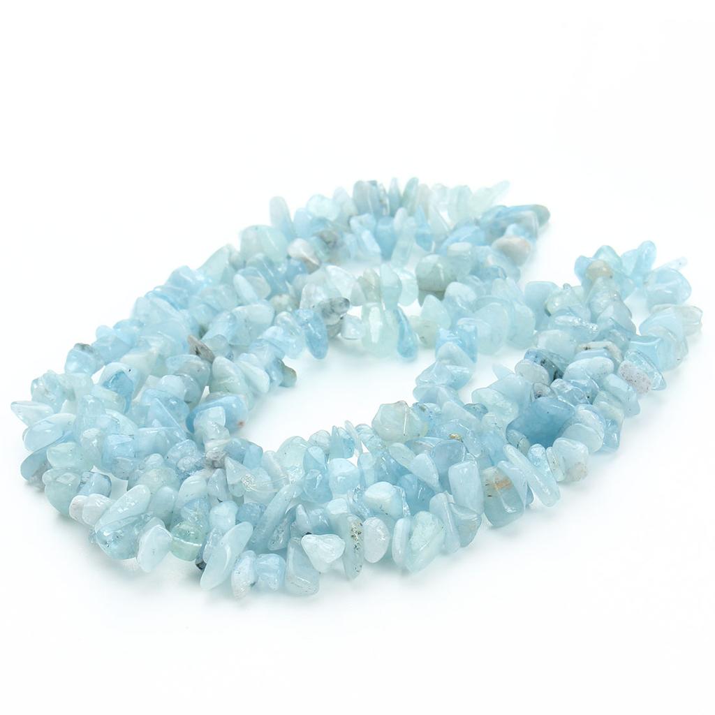 Natural Stone Beads Irregular Crystal Aquamarines Amethysts Gravel Chips Beads For Jewelry Making DIY Bracelet Necklace Accessor