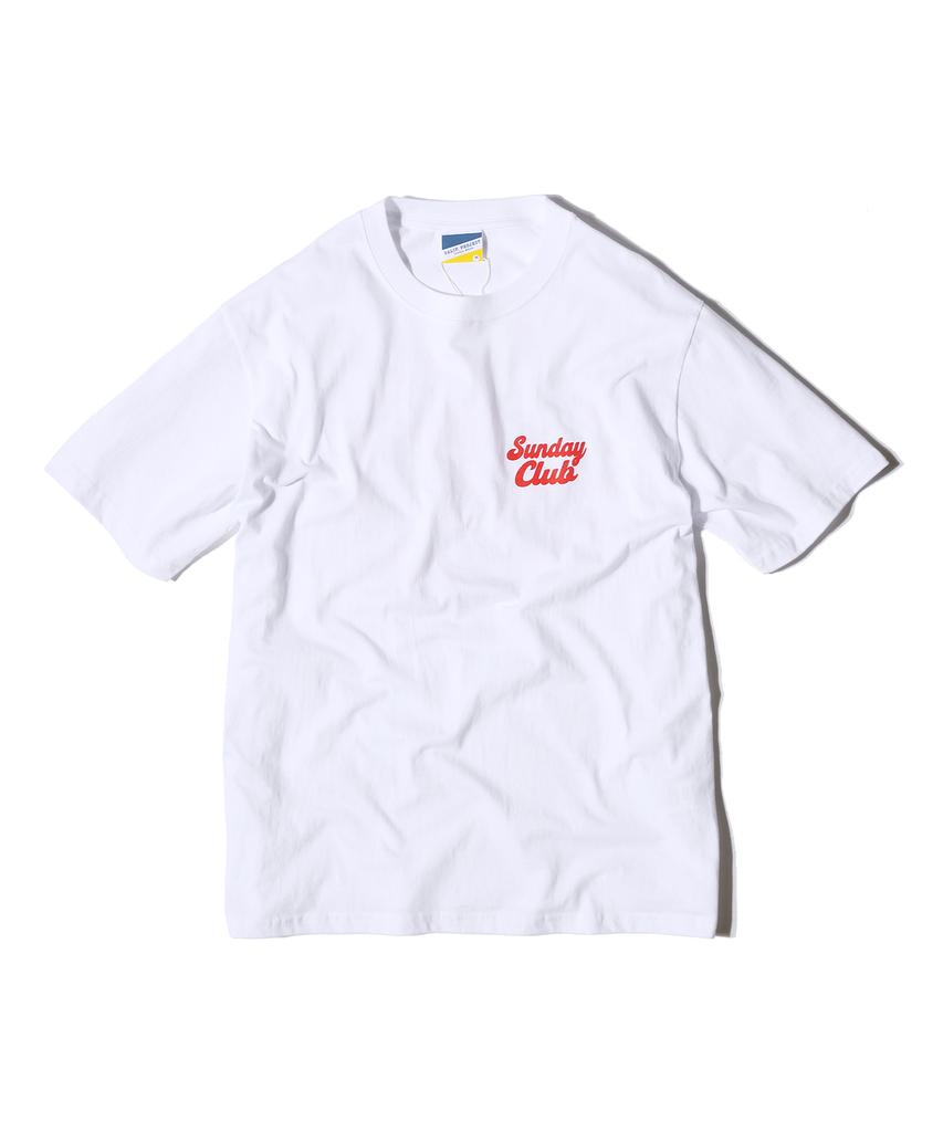 CALIFORNIA PROJECT Sunday Club T-Shirts (White)