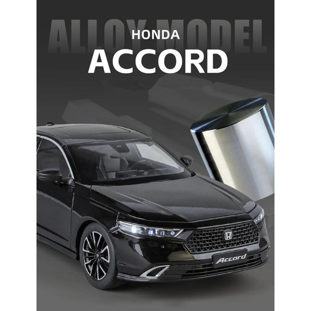 1/18 HONDA Eleven Accord Diecast Car Model Simulation Sound Light Xmas Kids Gift