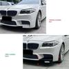 Pair Lower Protector Splitter For BMW 5 Series F10 M5 Sedan Only 2011-2017 Front Bumper Side Spoiler Cover Flaps Cupwings Aprons