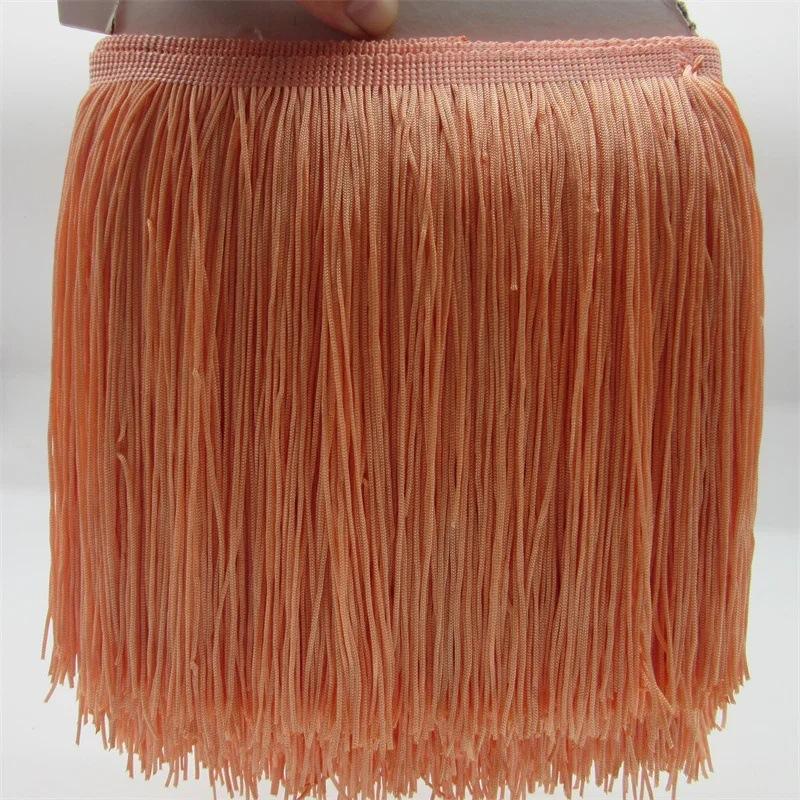 20Cm Wide Polyester Row Beard Latin Dance Fringed Lace Diy Clothing Accessories