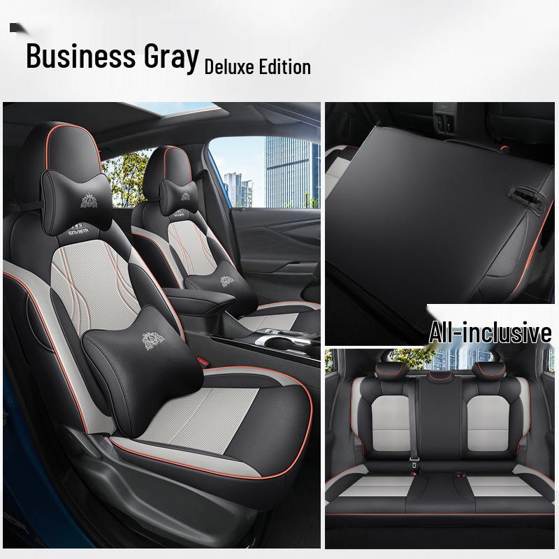 2024 Universal Full Leather Car Seat Cushion for Buick - Four-Season Use