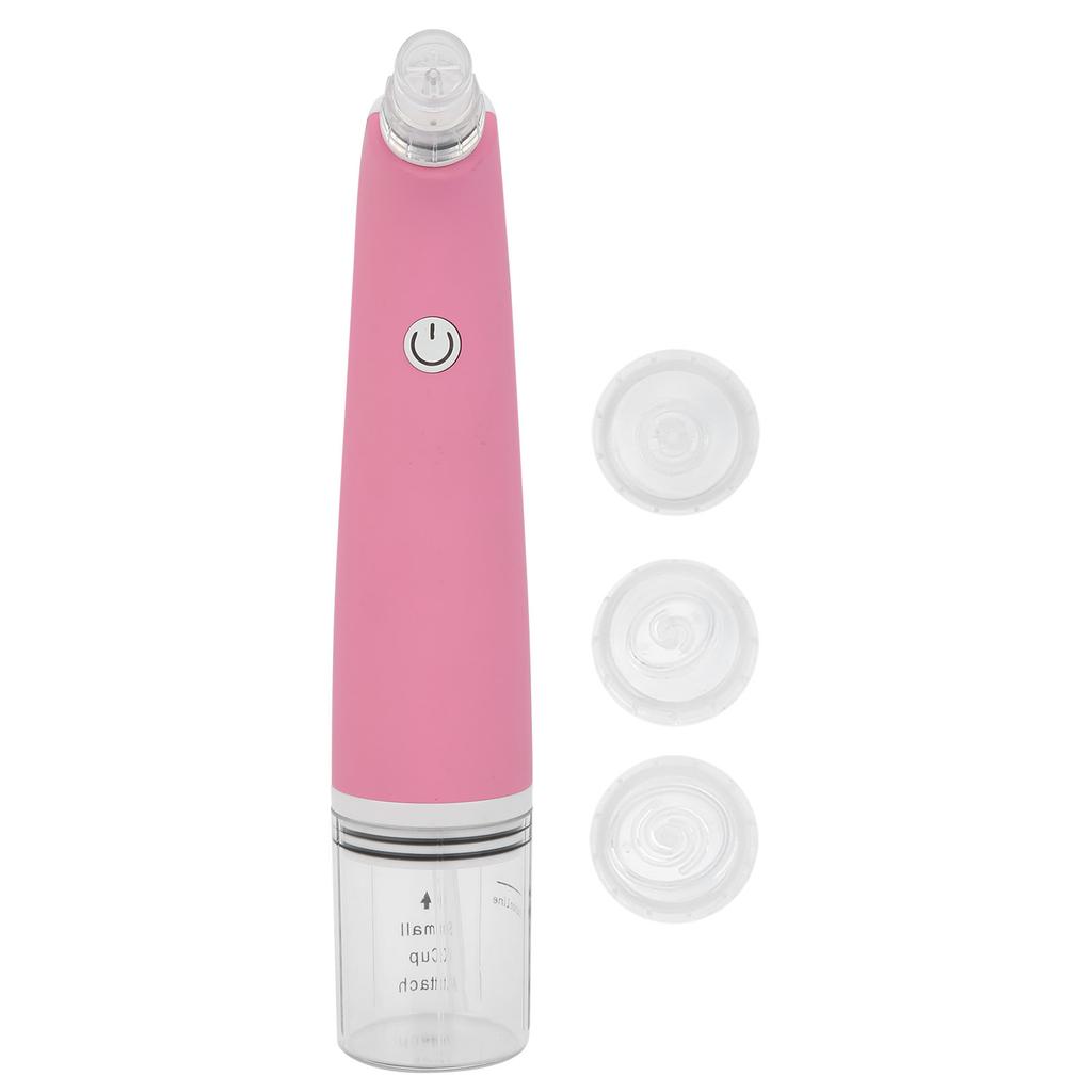 Small Bubble Blackhead Removal Suction Instrument Portable Electric Face Pore CleanerPink