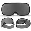 3D Eye Mask for Sleeping, Blindfold, Cooling Material, Light Blocking, Breathable, Lightweight, No Pressure, Adjustable Size, for Restful Sleep, Medit