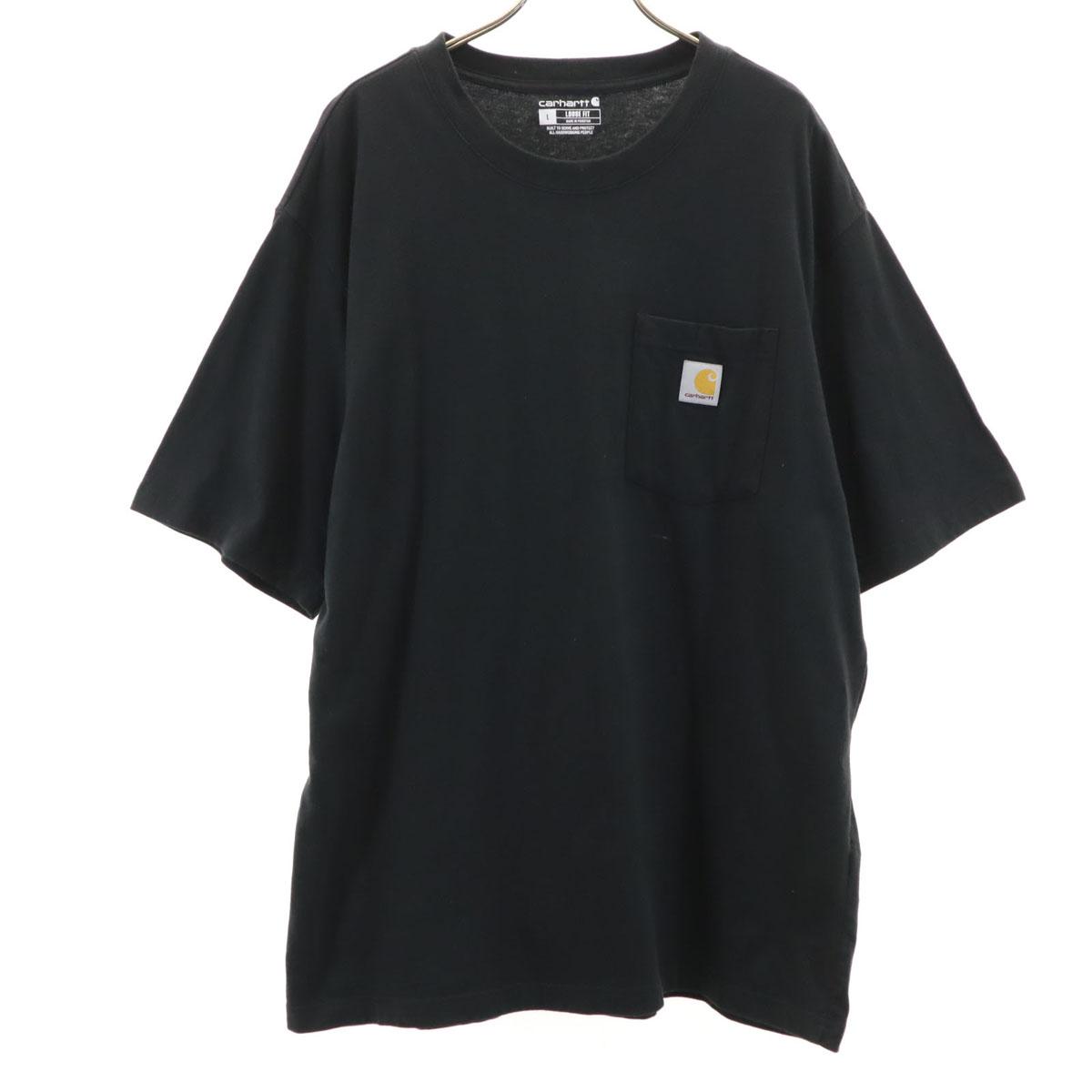 

Carhartt Футболка с коротким рукавом L черная Poke T Мужская Б/У