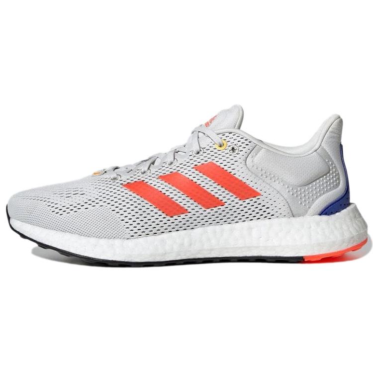 adidas PureBoost 21 White Solar Red Men s GY5102 EU 45⅓