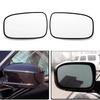 Compatible Replacement Heated Reflective Rearview Mirror Glass for 2003-2007 Honda Accord
