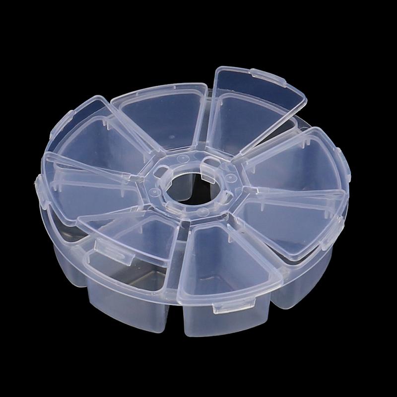 Plastic Box Container Screw Holder Case Practical Compartment Jewelry Organizer