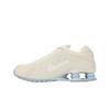 Nike Shox R4 SE Pale Ivory Ornate Swoosh Women Sneakers Cream Light-Orewood-Brown Celestine-Blue IH3572-110