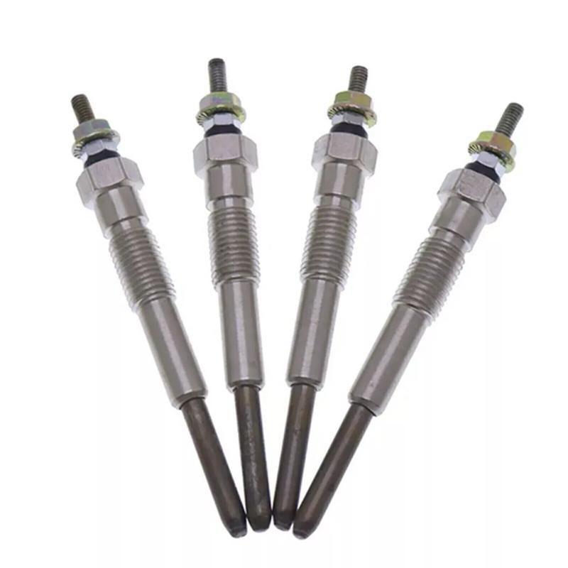4pcs New Preheat Plugs 12V 600-815-2761 6008152761 For Komatsu Forklifts 4D95 4D95S FD20-T11 FD25-T11 Excavator Accessories