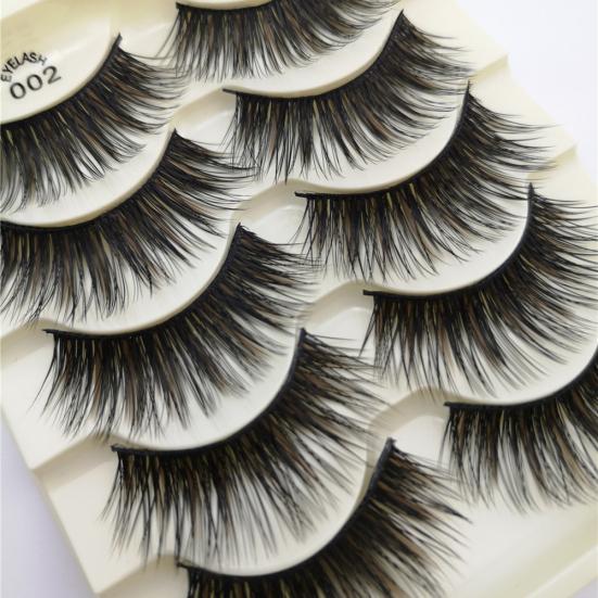 Fashion Thick False Eyelashes Long Natural Lashes Extensions for Women Girls